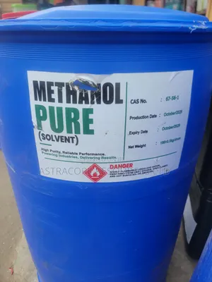 Pure Methanol Industrial Solvent – 160kg Drum