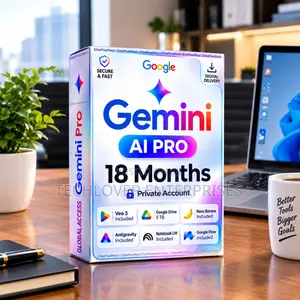 Google Gemini AI Pro + Anti‐Gravity Flow + 5TB Storage + 18 Months