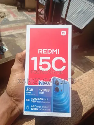 New Xiaomi Redmi 15C 4G 128 GB Gray