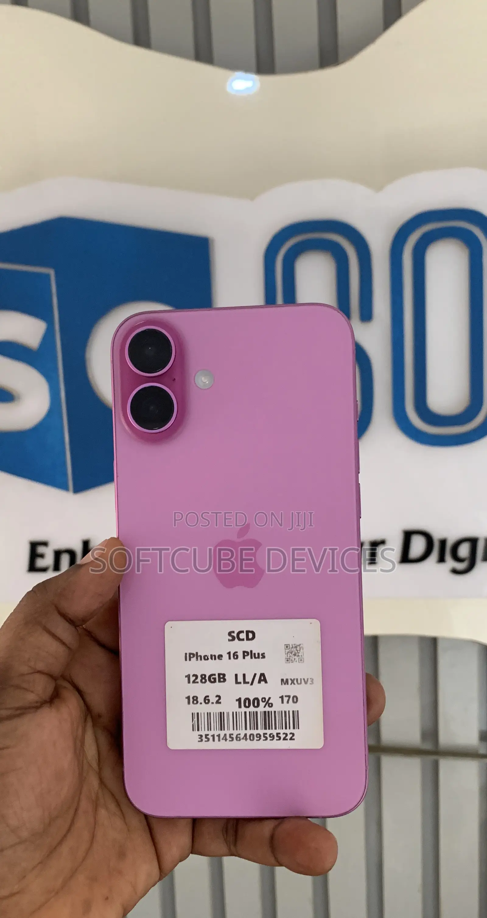 Apple iPhone 16 Plus 128 GB Pink