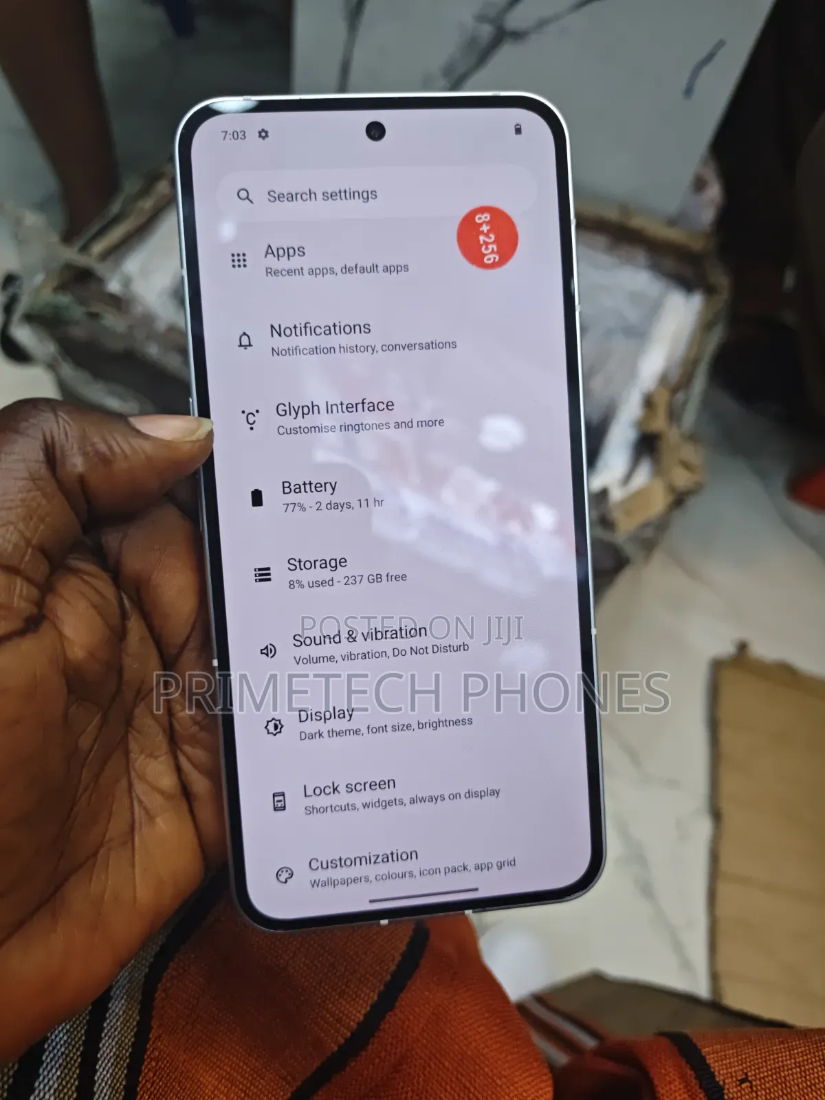Nothing Phone 2 256 GB White