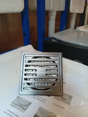 Quality 10cm Line Flour Drain Gray