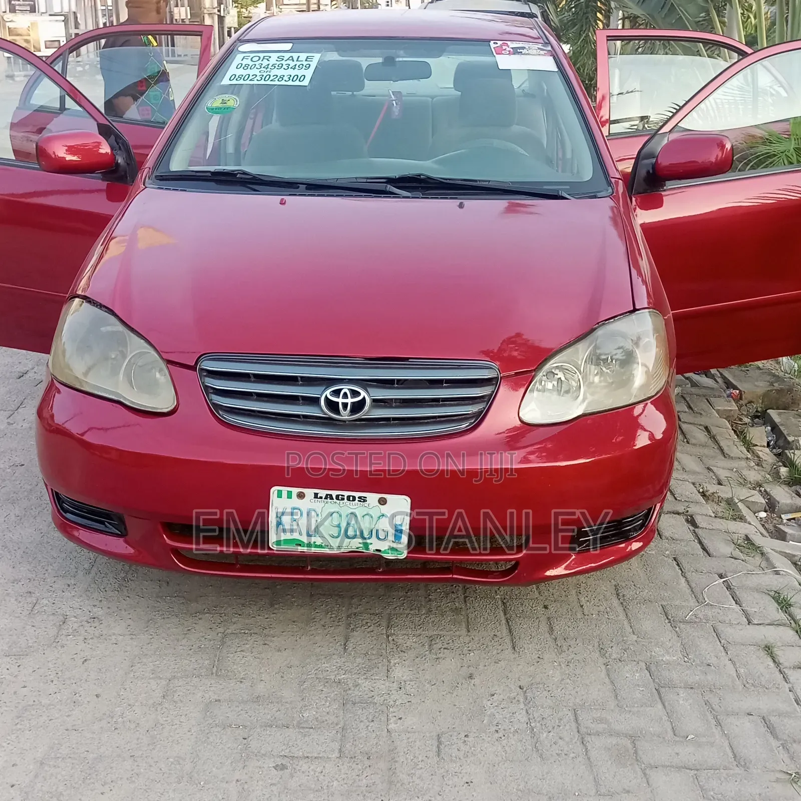Toyota Corolla 2004 Red