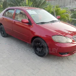 Toyota Corolla 2004 Red