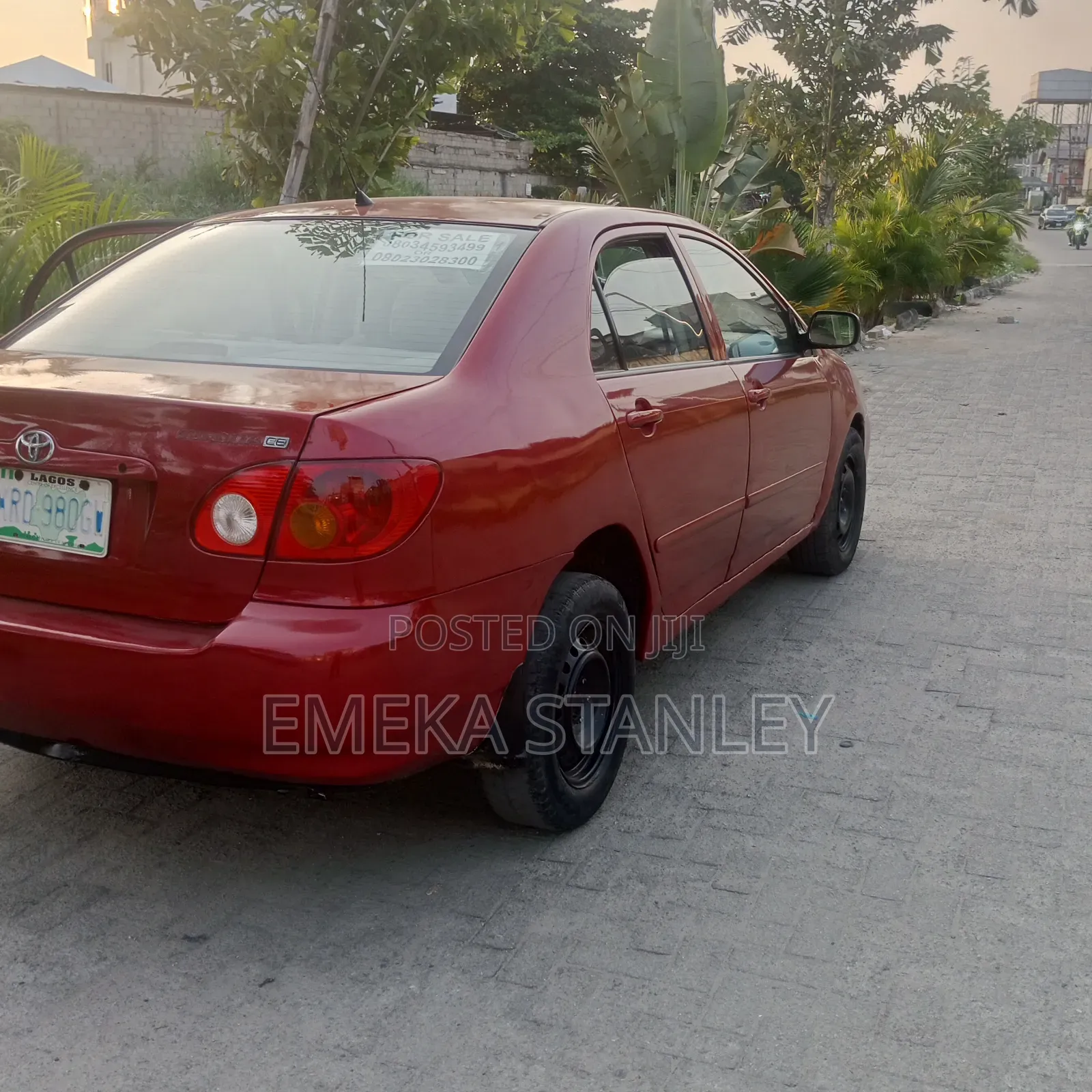 Toyota Corolla 2004 Red