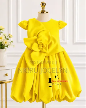 Beautiful Yellow Dress