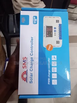 SMS Solar Charge Controller PWM 60ah 12v to 24v