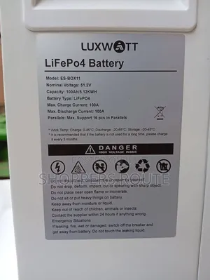 LUXWATT LiFePO4 Battery — 48V 11kWh*