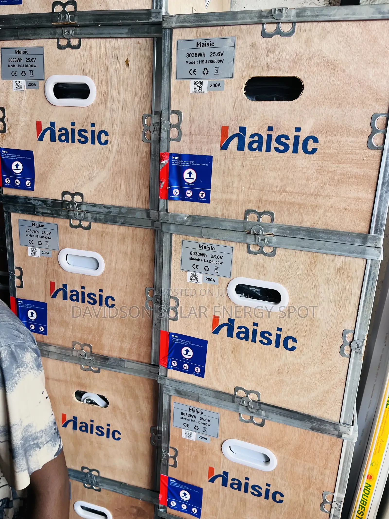 4kwh 12v Haisic Solar Lithium Ion Battery