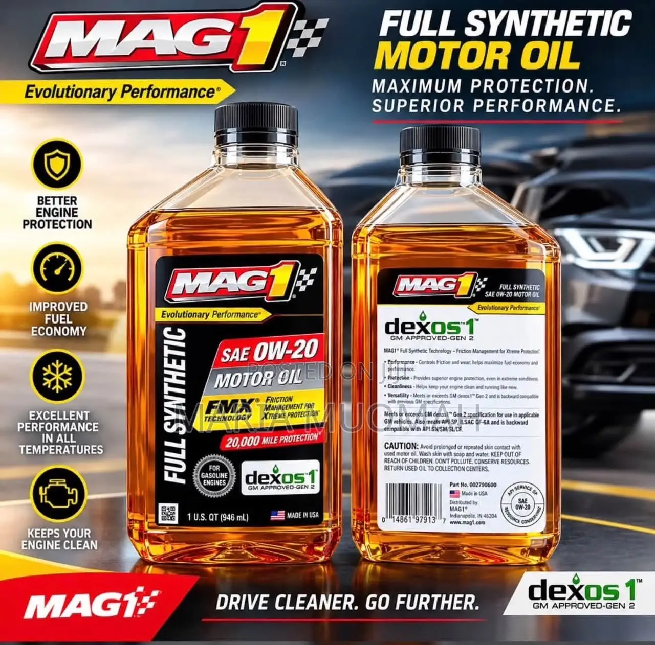 Original Engine Oil From USA