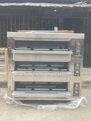 3 Deck 9 Trays Commercial Bakery Oven