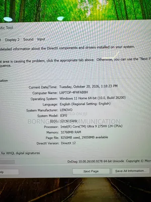 Laptop Lenovo Legion 5 32GB Intel Core Ultra 9 SSD 1T