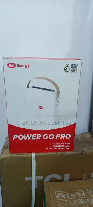 Charge Faster, Stay Longer: 100W Input Itel Power Go Pro