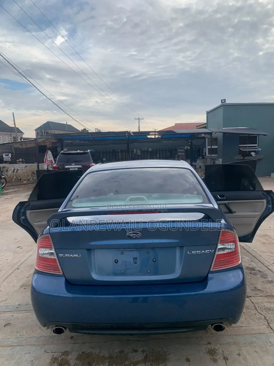 Subaru Legacy 2008 Blue