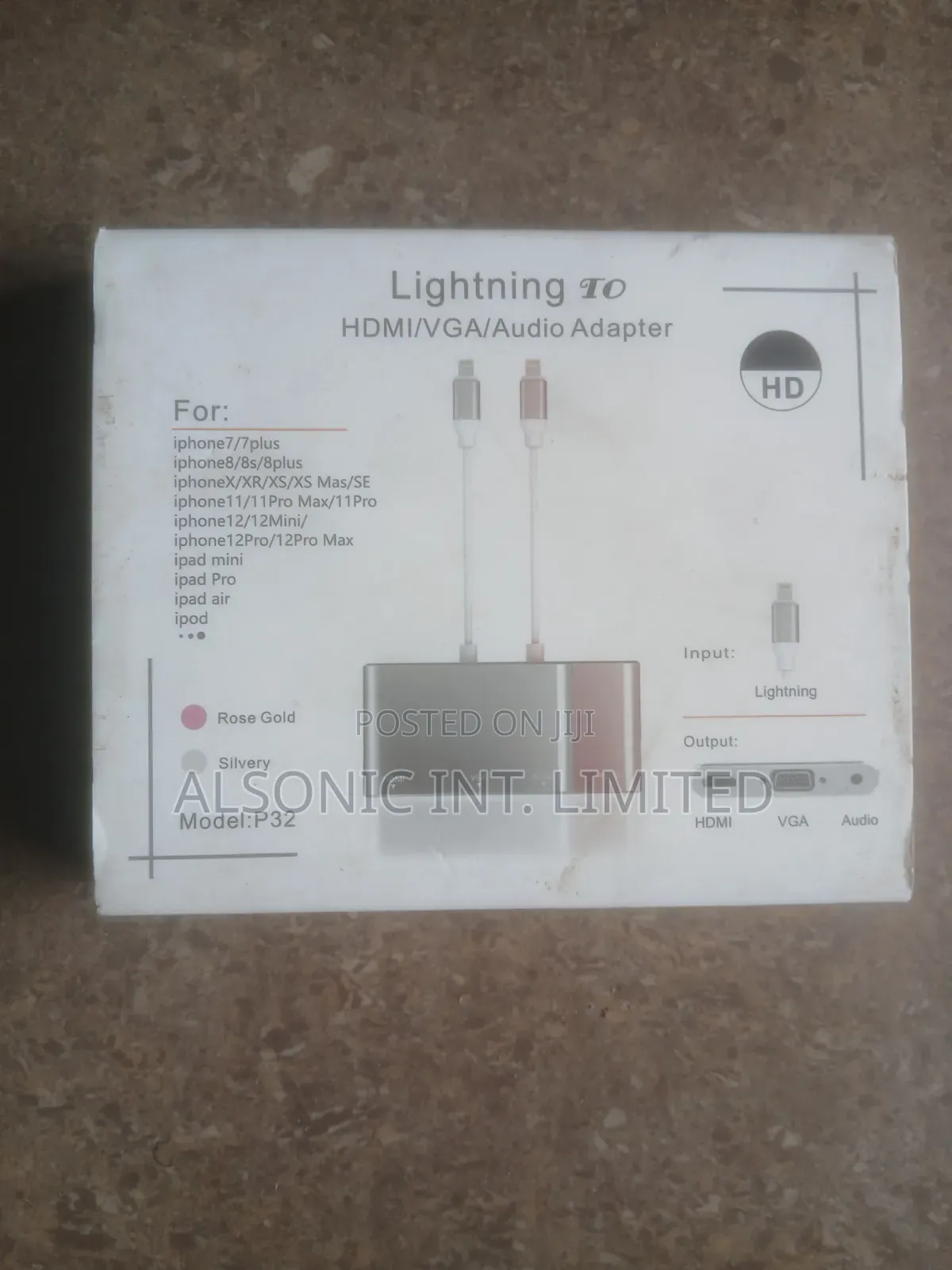 iPhone Lightning to HDMI Vga Audio Adapter