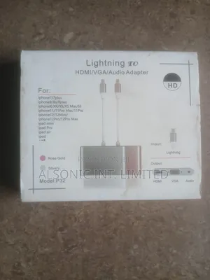 iPhone Lightning to HDMI Vga Audio Adapter