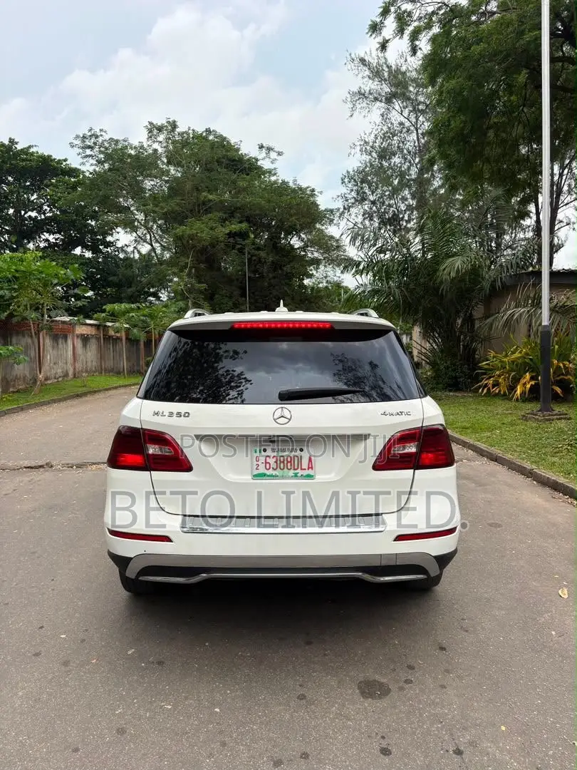 Mercedes-Benz M Class ML 350 4Matic 2013 White