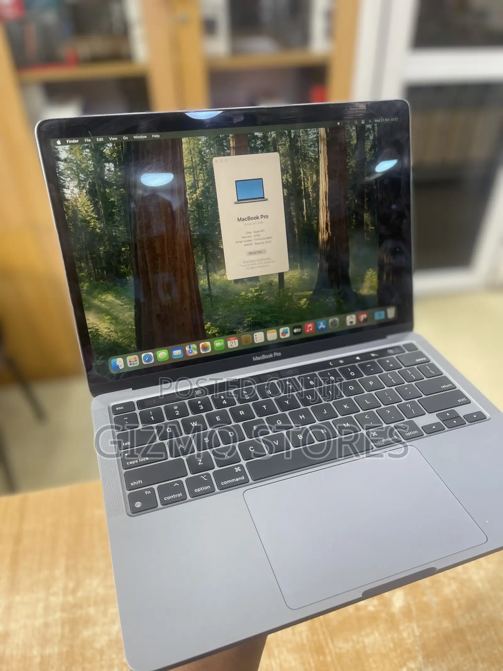 Laptop Apple MacBook Pro 2020 M1 8GB Apple M1 SSD 512GB