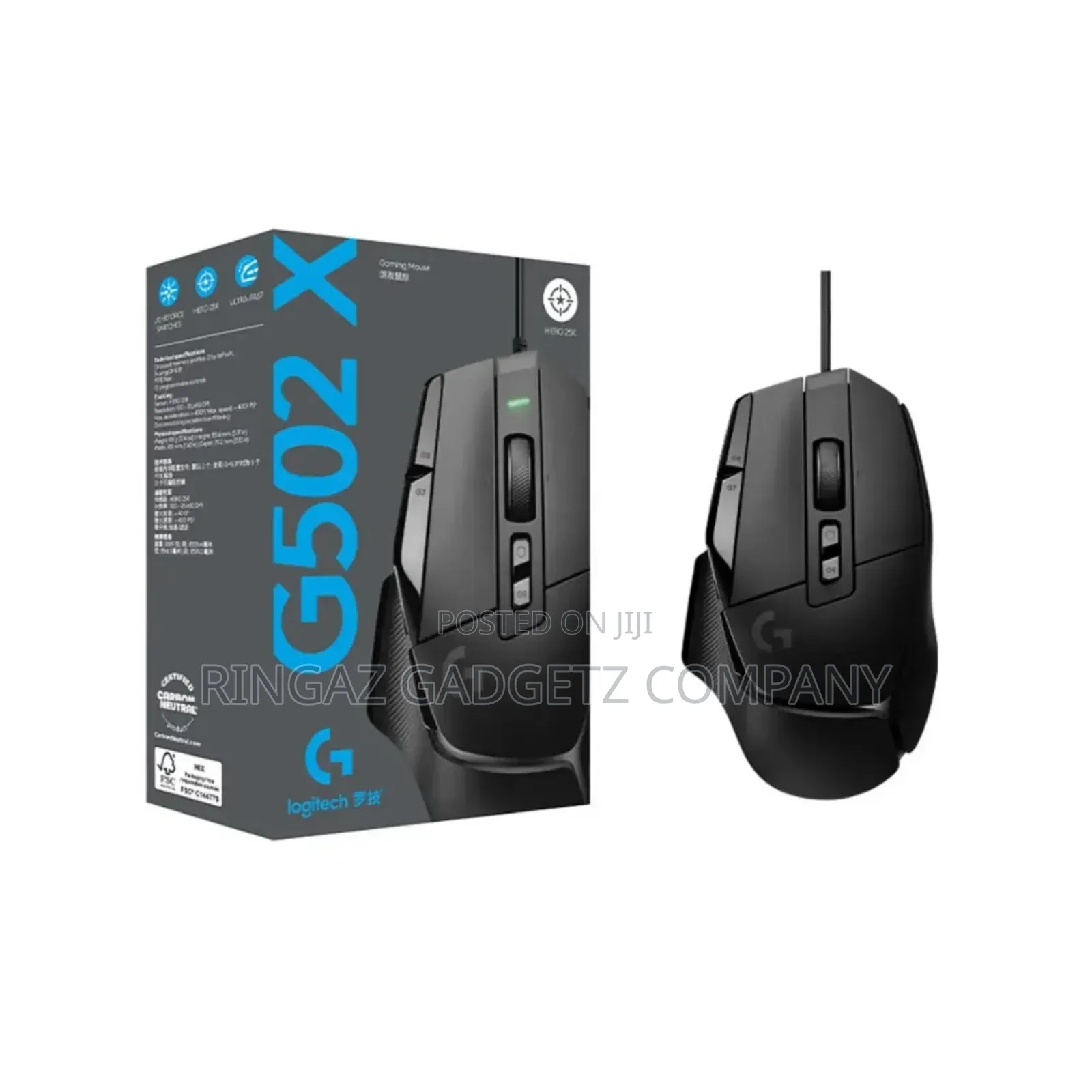 G502 X Gaming Mouse