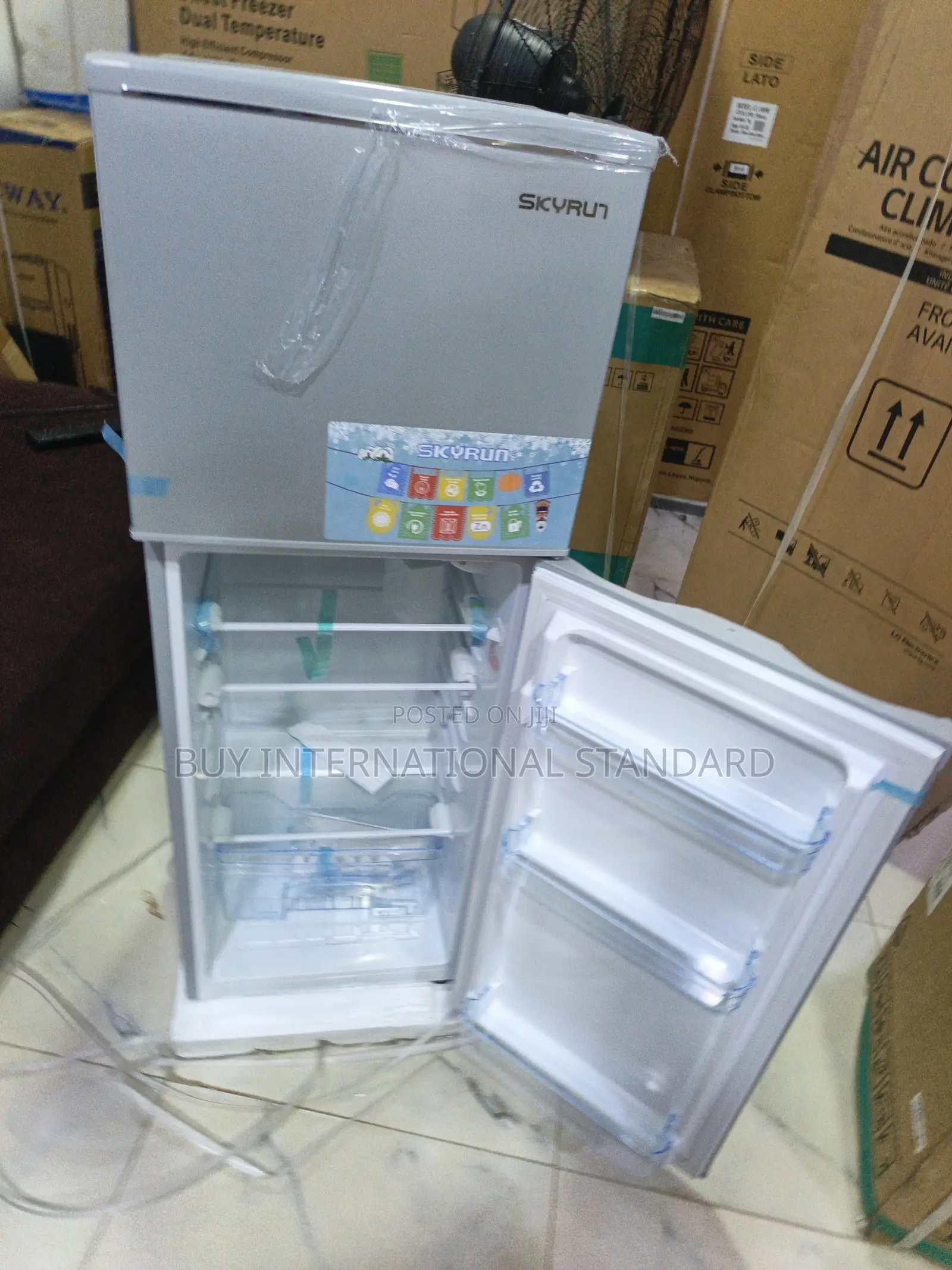 SKYRUN 55L Space-Efficient Bedside Refrigerator