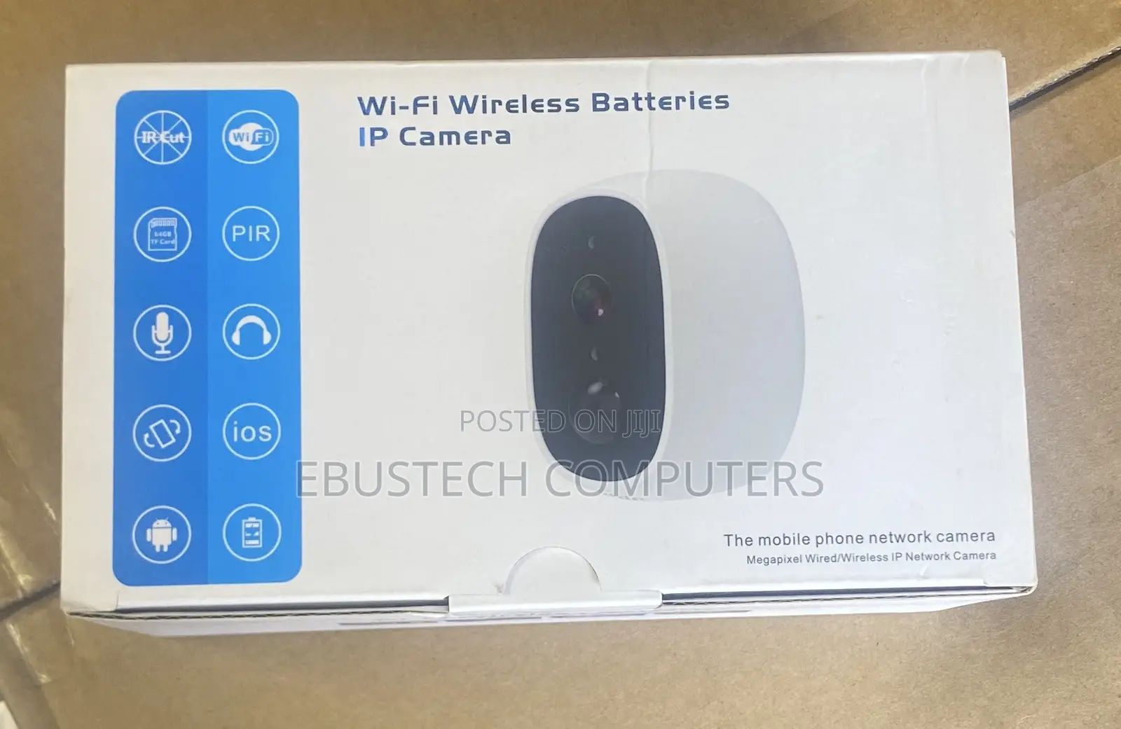 Ubox WiFi Wireless Batteries Ip Camera