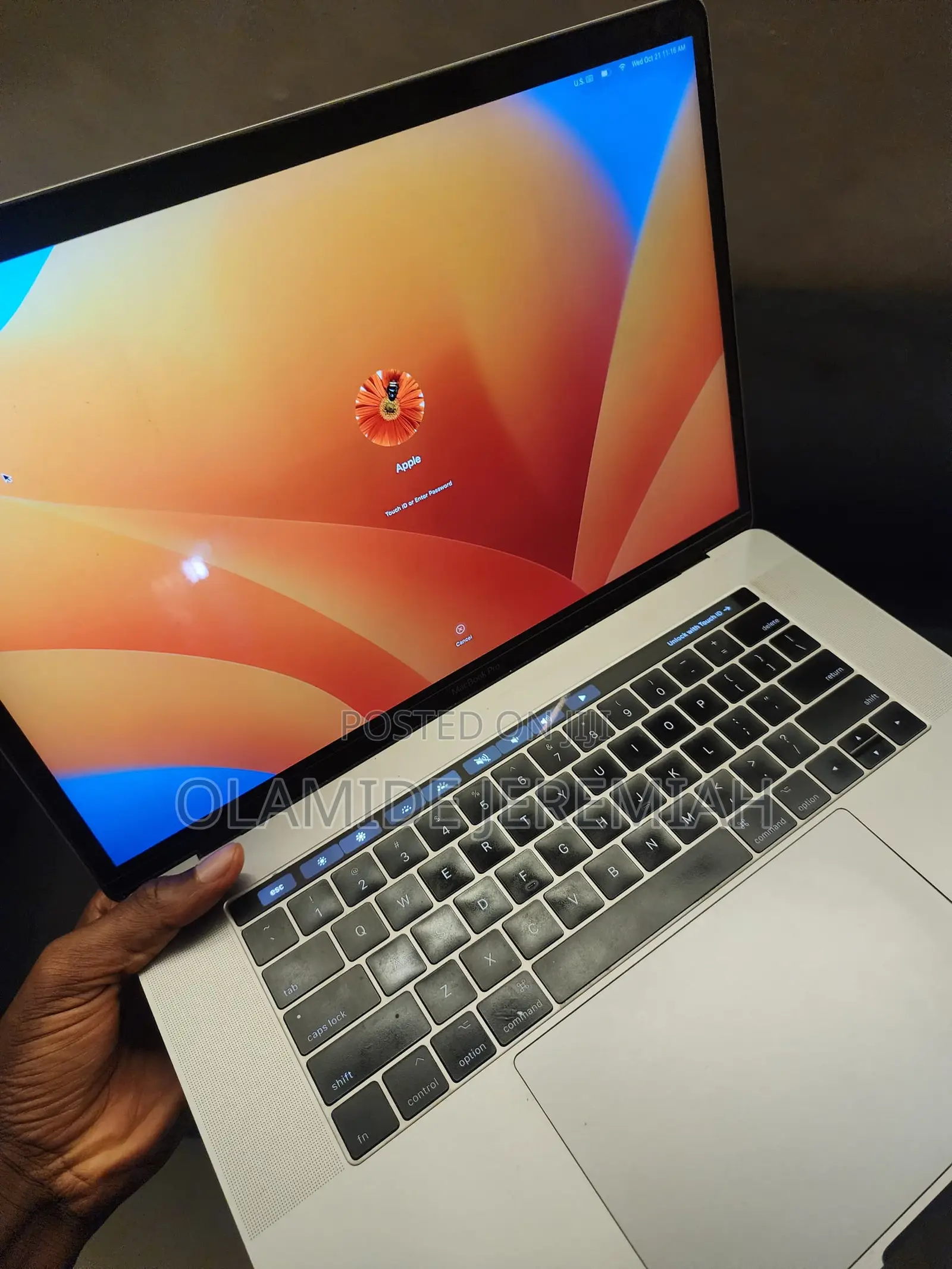 Laptop Apple MacBook Pro 2017 16GB Intel Core i7 SSD 1T