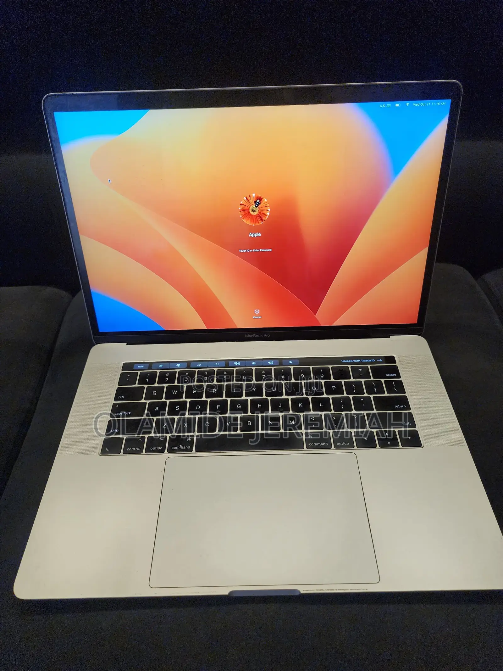 Laptop Apple MacBook Pro 2017 16GB Intel Core i7 SSD 1T