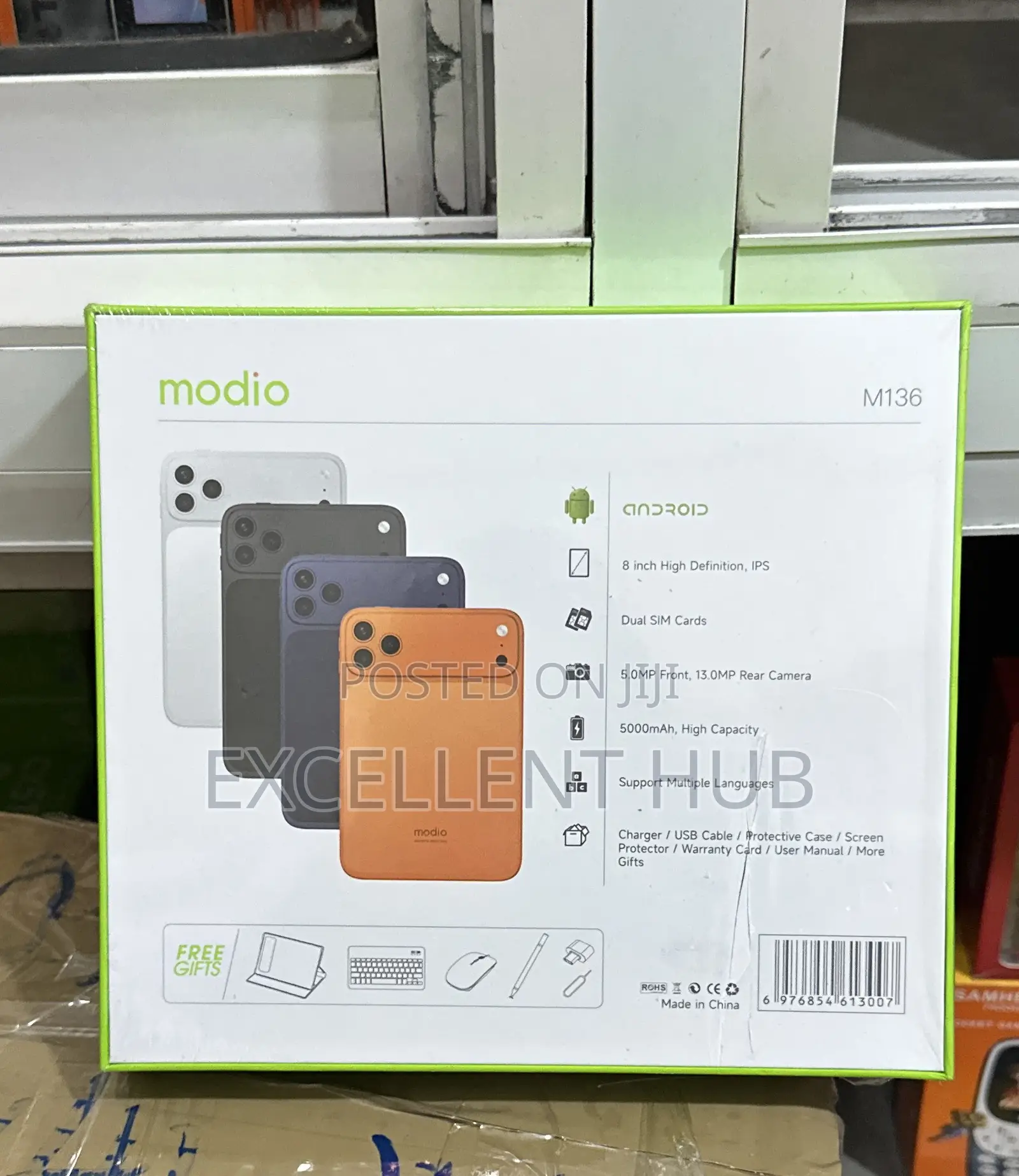 New Modio M136 512 GB Blue