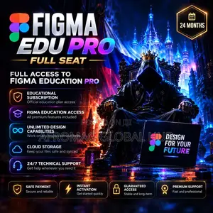 Figma EDU Pro Activation for 2 Years on Your Account