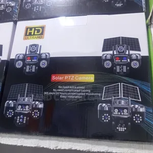 HiEasy 5 Lens Double Panels 4 Way Video Solar PTZ Camera