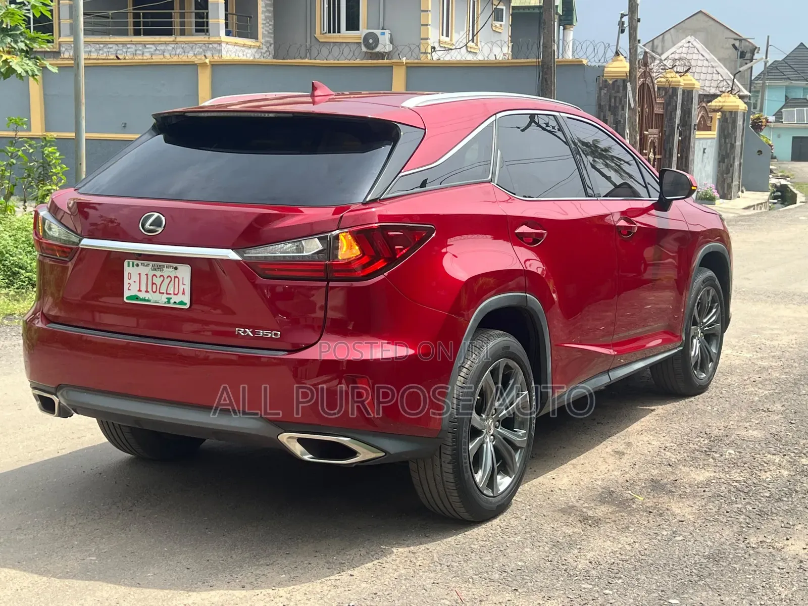 Lexus RX 2017 Red
