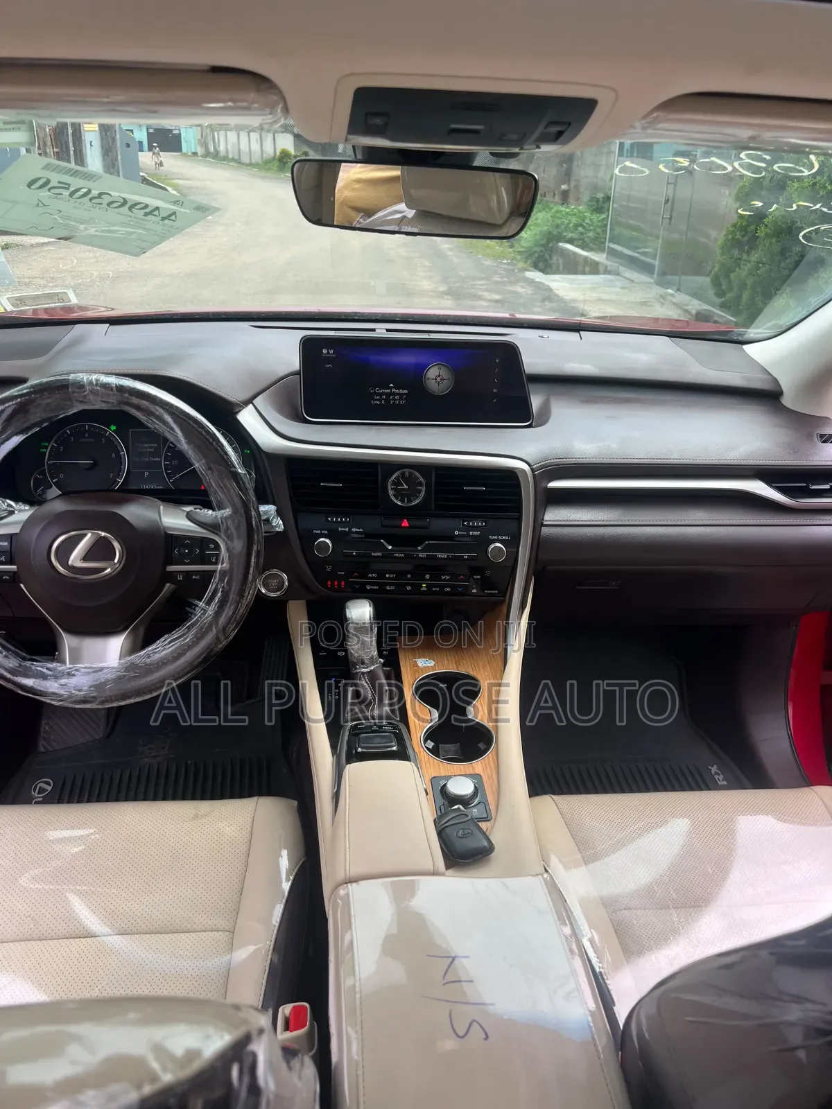 Lexus RX 2017 Red
