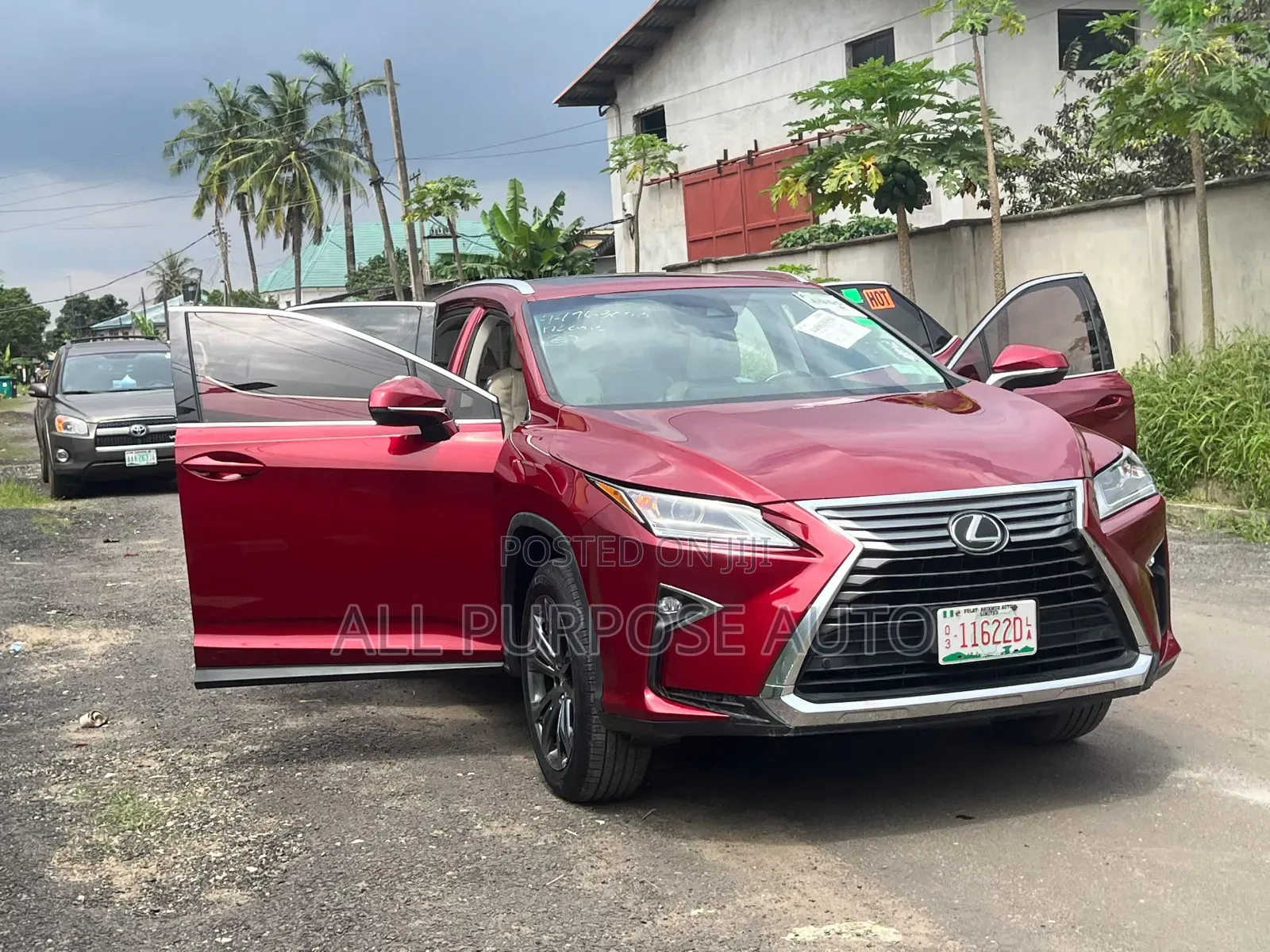 Lexus RX 2017 Red