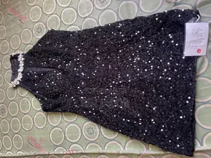 Black Sequin Rhinestone Halter Keyhole Mini Dress