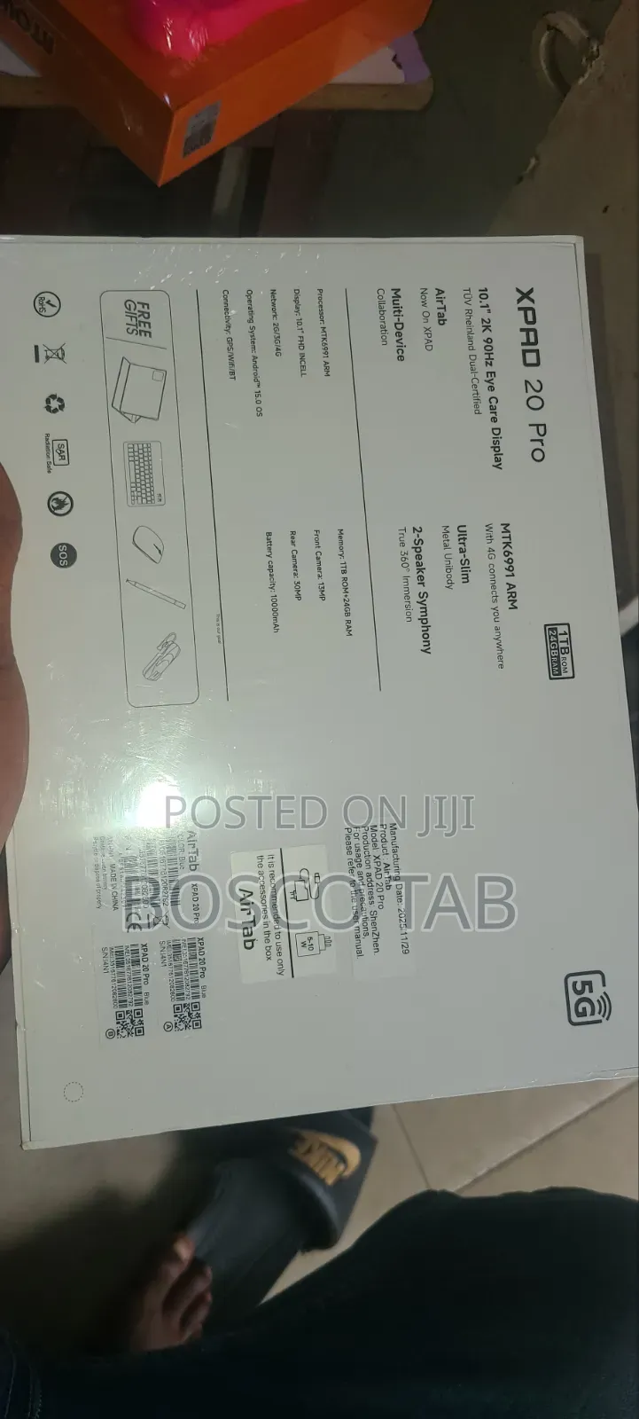 New AirTab XPAD 20 Pro 1 TB