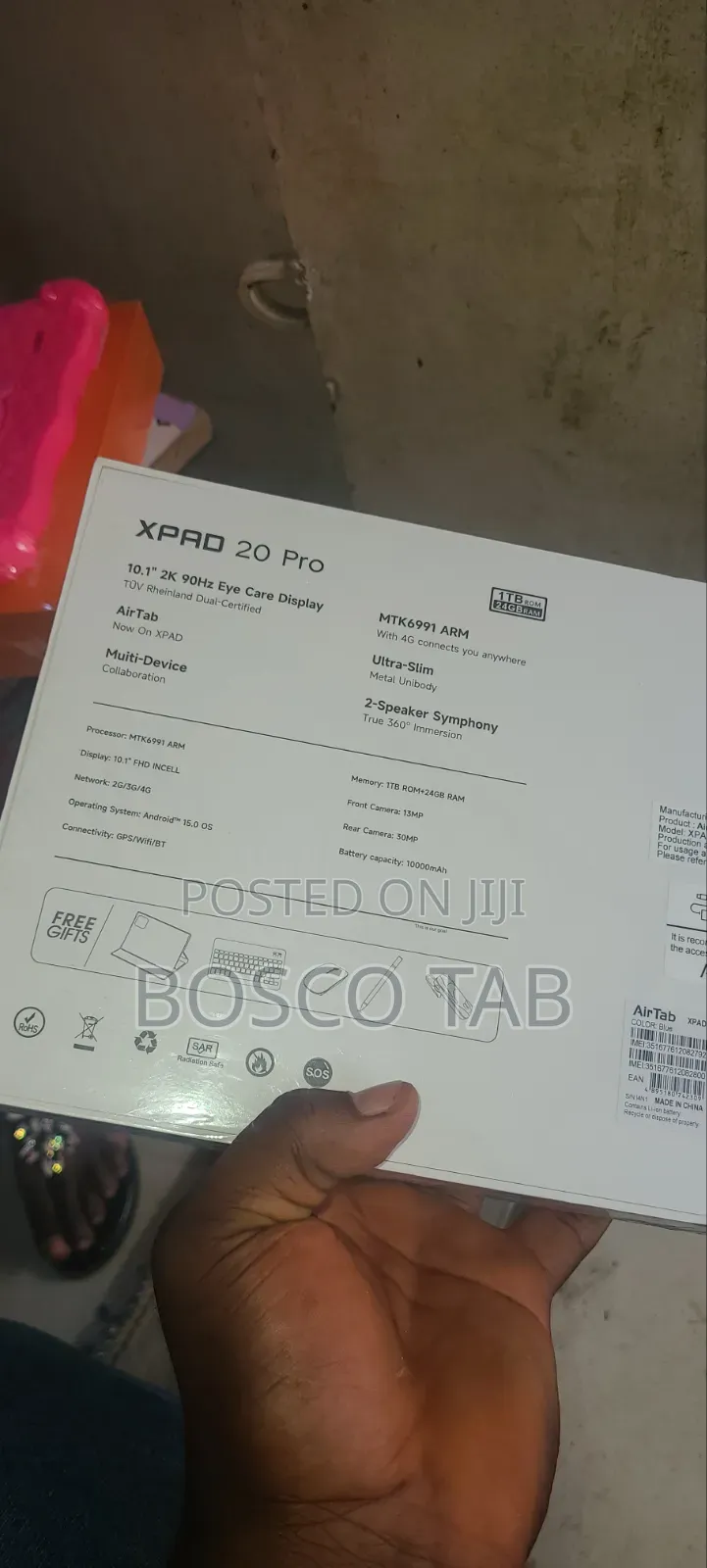 New AirTab XPAD 20 Pro 1 TB