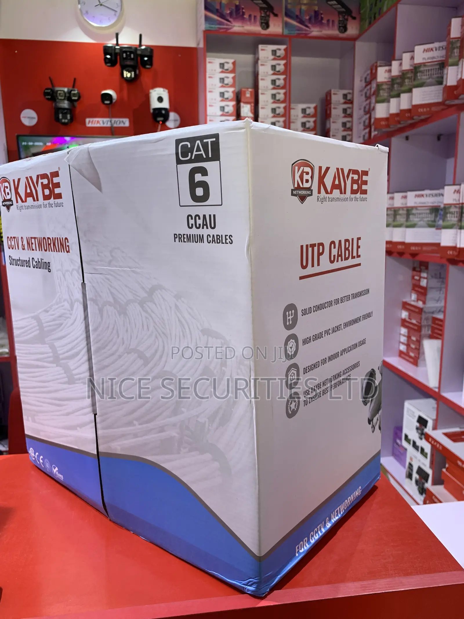 KAYBE CCTV&Networking Standard UTP Cable 305M