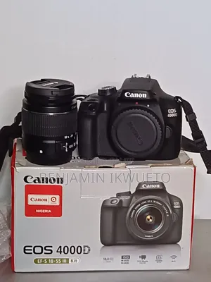 Canon EOS 4000D With 18-55mm Lens (Open Box)