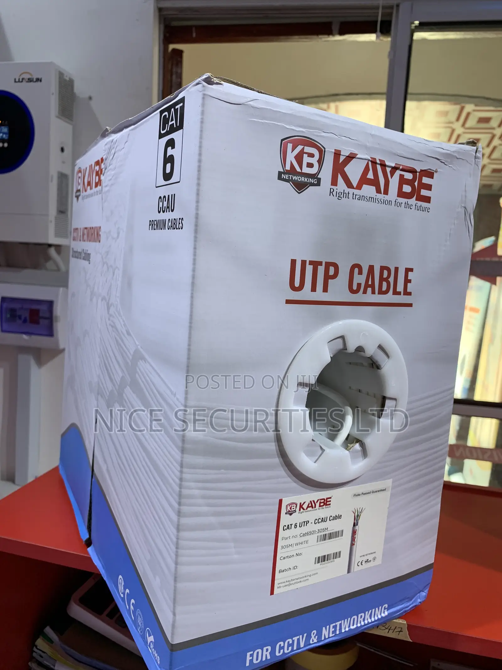 KAYBE CCTV&Networking Standard UTP Cable 305M