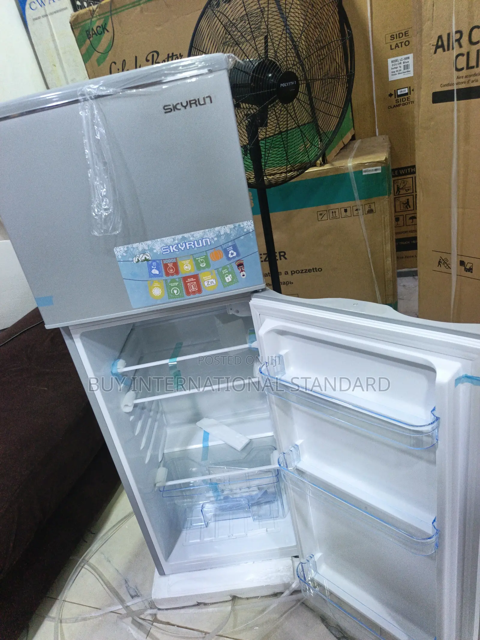 SKYRUN 55L Bedside Fridge for Flats and Apartments