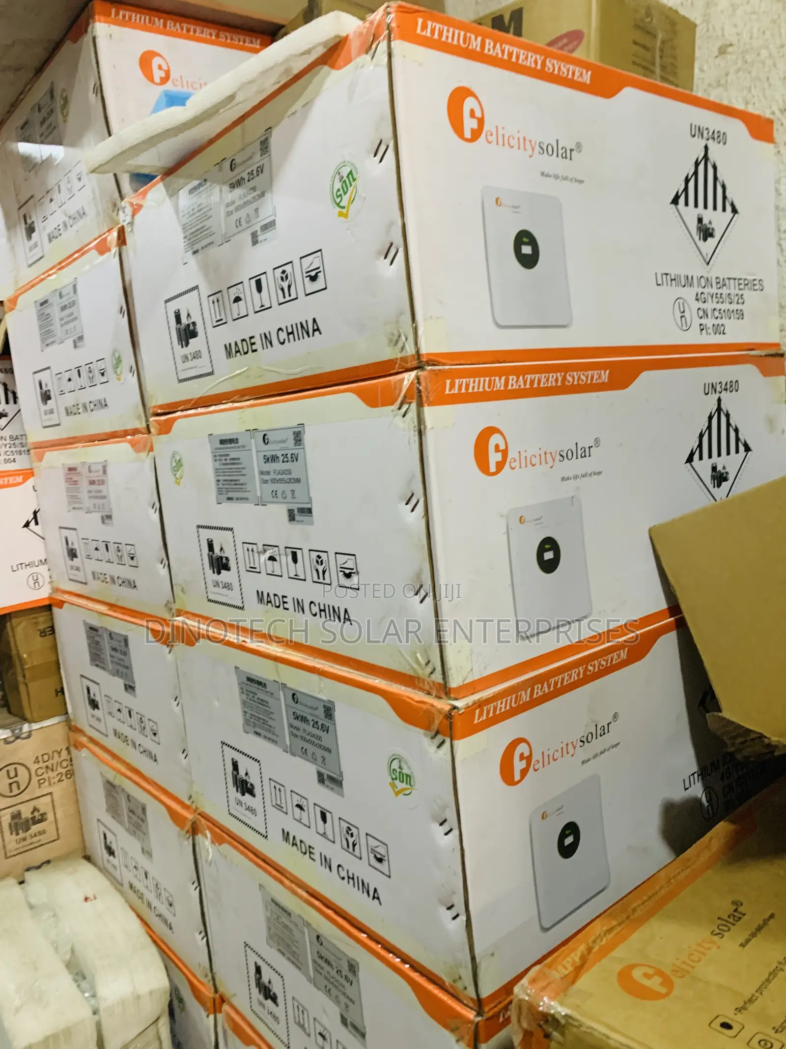 5kwh 24v Felicity FLA Lithium Battery