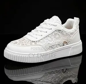 Lace Patterned Sneakers