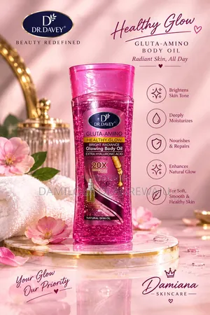 Dr Davey Gluta-Amino 20X Glowing Body Oil