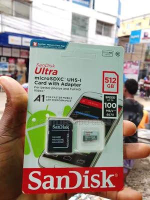512GB Sandisk Memory Card