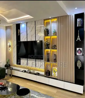 HDF High Gloss TV Console