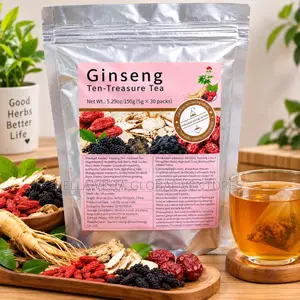 Ginseng Ten-Treasure Herbal Tea 150g – 30 Sachets