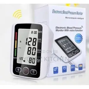 Electronic Blood Pressure Monitor With Voice Function