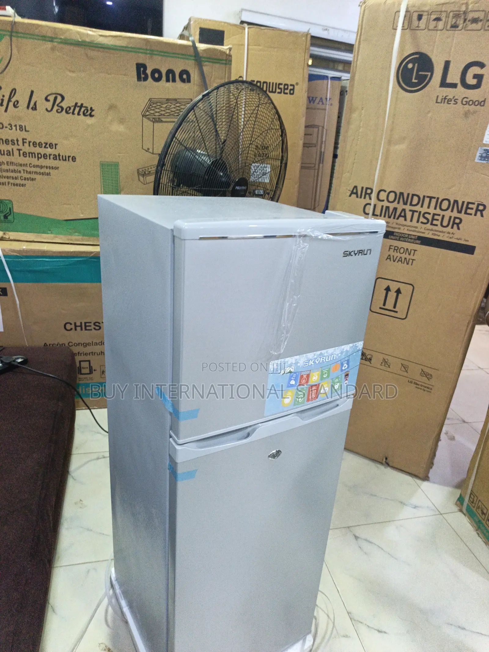 Skyrun 55 Litres Mini Fridge for Bedroom Storage