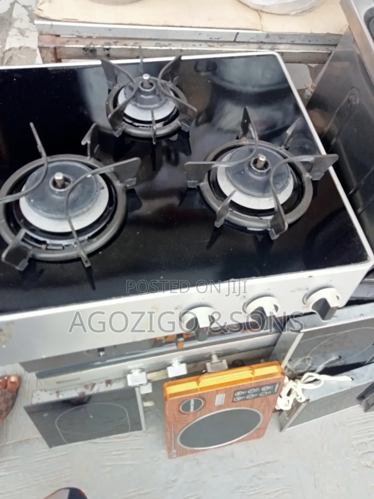 Three Burner Cooker