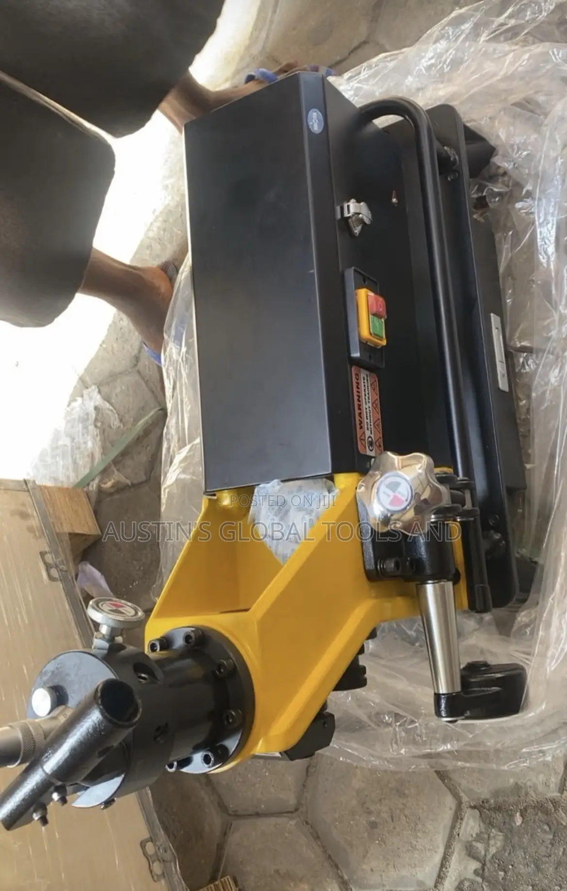 Electric Roll Grooving Machine